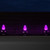 WGC-80203 - C7 Purple LED OptiCore Commercial Halloween Christmas Lights, 50 Lights, 50', Green Wire, 12" Spacing - Wintergreen Corporation