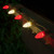 WGC-77504 - C7 Warm White/Red LED OptiCore Commercial Christmas Lights, 50 Lights, 50', White Wire, 12" Spacing - Wintergreen Corporation