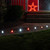 WGC-81203 - C7 Red/Cool White LED OptiCore Commercial Christmas Pathway Lights, 7.5" Stakes, 100 Lights, 100', Green Wire, 12" Spacing - Wintergreen Corporation