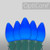Wintergreen Corporation 79868 C7 Blue Smooth OptiCore Commercial LED Christmas Lights, 100 Lights, 100'
