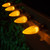 WGC-77799 - C9 Gold LED OptiCore Commercial Christmas Lights, 25 Lights, 25', Green Wire, 12" Spacing - Wintergreen Corporation
