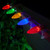WGC-77604 - C9 Multicolor LED OptiCore Commercial Christmas Lights, 25 Lights, 25', White Wire, 12" Spacing - Wintergreen Corporation