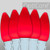 Wintergreen Corporation 77640 C9 Red Smooth OptiCore Commercial LED Christmas Lights, 25 Lights, 25'