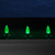 WGC-80163 - C9 Green LED OptiCore Commercial Christmas Lights, 50 Lights, 50', Green Wire, 12" Spacing - Wintergreen Corporation