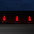 WGC-80155 - C9 Red LED OptiCore Commercial Christmas Lights, 50 Lights, 50', Green Wire, 12" Spacing - Wintergreen Corporation