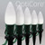 Wintergreen Corporation 81152 C9 Cool White Smooth OptiCore Christmas LED Pathway Lights, 50 Lights, 4.5 Inch Stakes, 50'