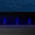 WGC-80011 - C9 Blue LED OptiCore Commercial Christmas Lights, 100 Lights, 100', White Wire, 12" Spacing - Wintergreen Corporation