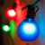 Wintergreen Corporation 72001 50' Multicolor Satin Patio String Light Set with 33 G50 Bulbs on Black Wire, E12 Base