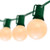 Wintergreen Corporation 70894 Opaque White G40 Lights on Green Wire