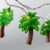 Wintergreen Corporation 76106 Palm Tree String Lights, 10 Clear Lights