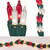 WGC-79082 - 9' Mini Red/Clear Incandescent Garland Lights, 300 Lights, Green Wire - Wintergreen Corporation