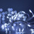 WGC-76034 - Cool White LED Fairy Lights, 400 Lights, 8.2', Silver Wire, 6" Spacing - Wintergreen Corporation
