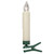WGC-76090 - 3.5" Warm White LED White Wireless Christmas Tree Candles with Remote, 10 Lights - Wintergreen Corporation