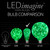 WGC-78446 - ST64 Green LEDimagine Fairy Light Bulbs - Wintergreen Corporation