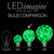 WGC-78453 - G80 Green LEDimagine Fairy Light Bulbs - Wintergreen Corporation