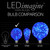 WGC-78459 - G95 Blue LEDimagine Fairy Light Bulbs - Wintergreen Corporation