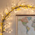WGC-81728 - 118" Brown Lighted Climbing Vine, Warm White LED, 288 Lights - Wintergreen Corporation