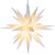 WGC-72721 - 14" T20 Warm White LED White Moravian Star Light - Wintergreen Corporation