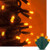 Wintergreen Corporation 82600 50 Kringle Traditions 5mm Amber LED Christmas Lights, Green Wire, 4" Spacing