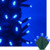 Wintergreen Corporation 82594 50 Kringle Traditions 5mm Blue LED Christmas Lights, Green Wire, 4" Spacing