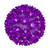 Wintergreen Corporation 76516 6" Purple LED Starlight Sphere, 70 Lights