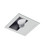 Liton LRQ2573: 2.5" Shallow Square Flanged Fixed Wall Wash Featured Collections Architectural Recessed Downlight
