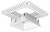 Liton LRXQ321: 3" LED/MR16 Square Trimless Open Reflector Architectural Downlight (LED) All Architectural LED