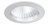 Liton LR402: 4" PAR20/HID/CFL/A19 Reflector w/ Lens Legacy CFL/PAR/MR16 Recessed Architectural Downlight (CFL/PAR)