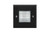 Liton WLQ100R: Square Recessed Wall Luminaire with Open Faceplate Wall Mount Square Luminaire