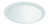 Liton LRM330W-GU24: 6" CFL Metal Baffle with Gasket w/ Socket Mount Legacy CFL/PAR/MR16 Recessed General Purpose Downlight