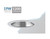 Liton LRX4LH21: 3.5" 19W LED Flush Mount Reflector Cone Downlight