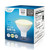 Euri Lighting EM16-7W4040ew LED MR16 50W Dim ES Plastic Frosted Light Bulbs