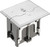 Arlington Industries FLBAF101NL Adjustable Floor Boxes with Metallic Covers