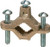 Arlington Industries 723B Bare Wire Ground Clamps (Solid Brass with Steel Screws)