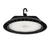 ESL Vision ESL-RHB-100200W-240-BK-120D Adjustable Round LED High Bay Light, Wattage 200/150/120/100W, Lumens 28,000 lm, Color Temperature 4000K, Voltage 120-277VAC Input, Integrated Sensor Receptacle, Black Finish | ESL Vision at lightingandsupplies.com