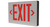 RP Lighting+Fans RXL15-1, RXL16-1 Die Cast Exit Sign Ð Single Face / Double Face