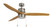 RP Lighting+Fans 1073LED-PC Series Torque Ð 3-Blade 52Ó Sweep, Pull Chain, Integrated LED Light Kit Included