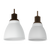 Spectrum Lighting GP1014XT Glass Reflector Pendant - 3000 Lm
