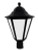 Primelite Manufacturing 1325 Cast Aluminum 6 Panel Lantern Post Light