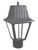 Primelite Manufacturing 1333 DS LED Cast Aluminum 18_ x 8_ Lantern Post Light Ð Dark Sky Friendly