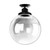 Primelite Manufacturing 444F Large Glass Globe Ð Ceiling Flush