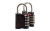 SnapSafe Lock Black TSA Lock w/Steel Shackle 76020