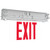 Barron Lighting Group S900C-R-R-BL S900C Series LED Edge-lit Combo Exit Sign