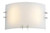 ASL Lighting ODTA Frosted Glass Indoor Sconce Framed Patterns