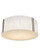 ASL Lighting RFPG White Fabric Shade Ceiling Indoor Decorative Flush