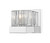 Z-lite 468-1S-CH Chrome Fallon Wall Sconce