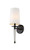 Z-lite 810-1S-MB Matte Black Avery Wall Sconce