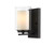 Z-lite 426-1S-MB Matte Black Willow Wall Sconce