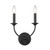 Z-lite 3500-2S-MB Matte Black Arabella Wall Sconce