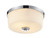 Z-lite 225F2 Chrome Lamina Flush Mount